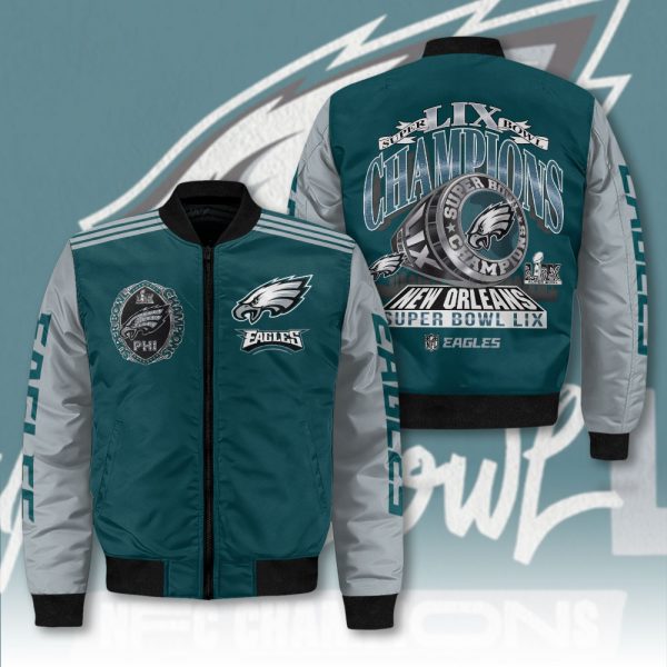 Philadelphia Eagles 3D Bomber Jacket - HOATT 8337