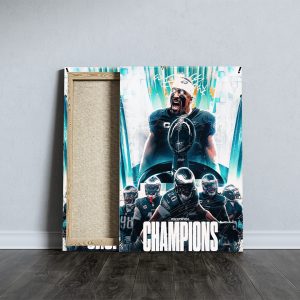 Philadelphia Eagles Rectangle Canvas With Inner Frame - HOATT 8887
