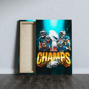 Philadelphia Eagles Rectangle Canvas With Inner Frame - TANTN 10913