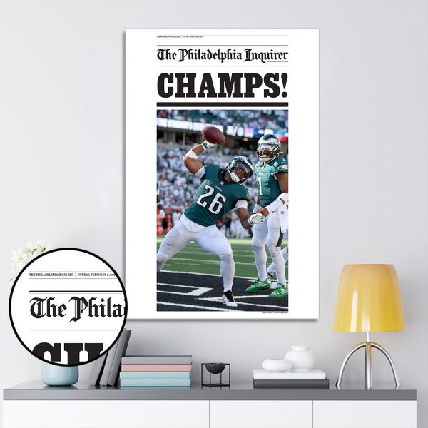 Philadelphia Eagles Rectangle Canvas With Inner Frame - TANTN 10914