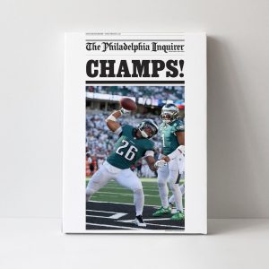 Philadelphia Eagles Rectangle Canvas With Inner Frame - TANTN 10914