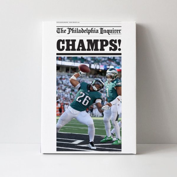 Philadelphia Eagles Rectangle Canvas With Inner Frame - TANTN 10914