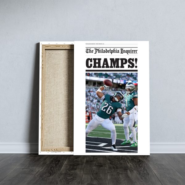 Philadelphia Eagles Rectangle Canvas With Inner Frame - TANTN 10914