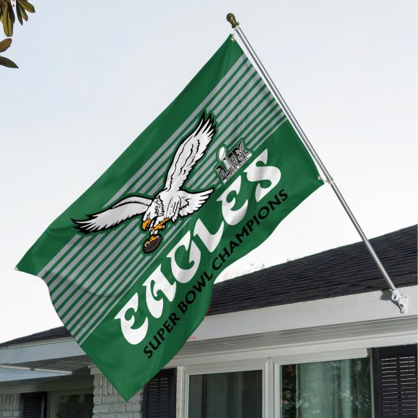 Philadelphia Eagles 3D House Flag - TANTN 11174
