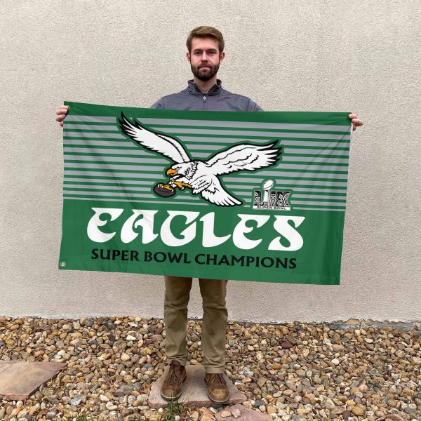 Philadelphia Eagles 3D House Flag - TANTN 11174