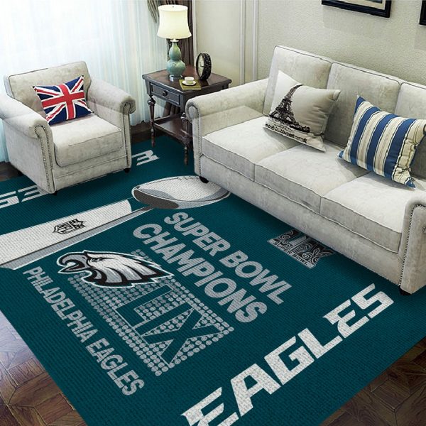 Philadelphia Eagles Rectangular Rug - HOATT 8799