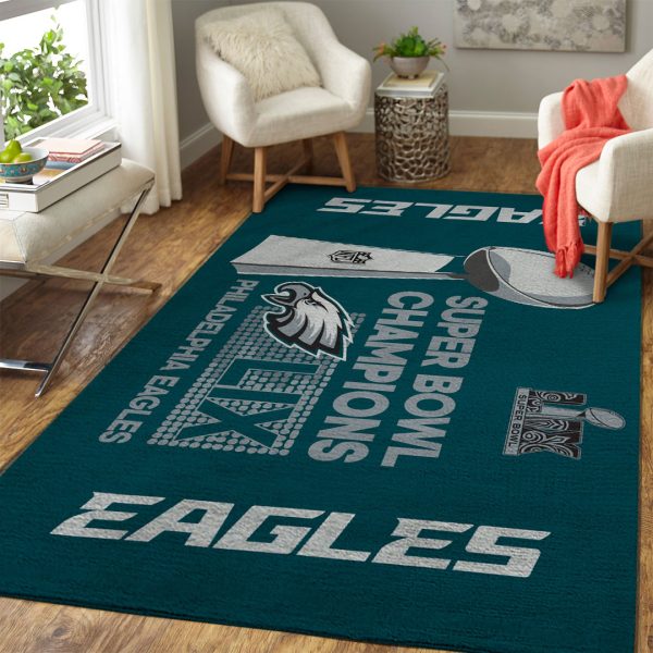 Philadelphia Eagles Rectangular Rug - HOATT 8799