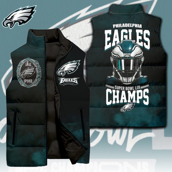 Philadelphia Eagles 3D Down Vest - HOATT 8911