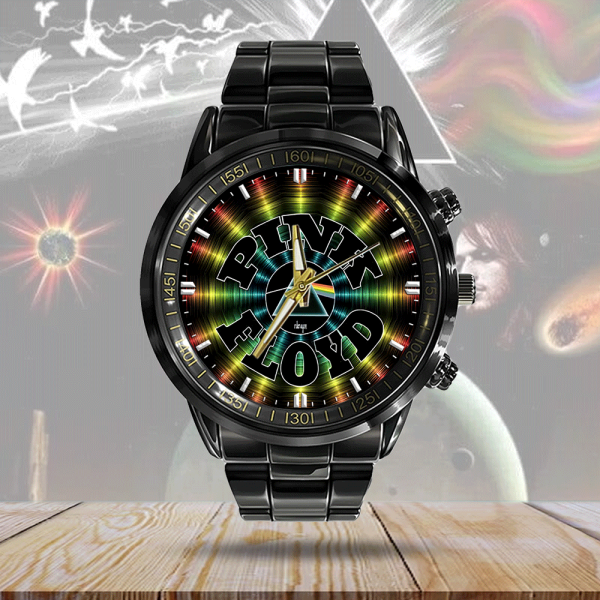 Pink Floyd Black Stainless Steel Watch - GNE 2834