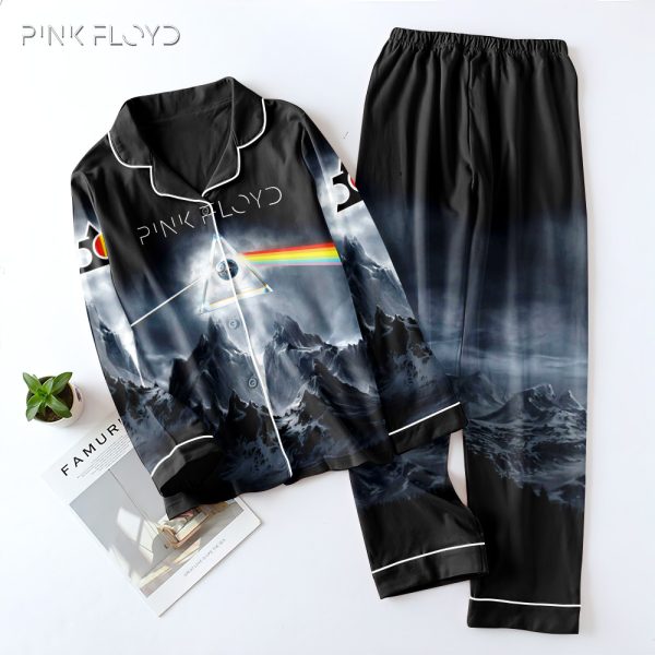Pink Floyd Button Down Pajamas Set – GNE 2794