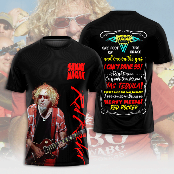 Sammy Hagar 3D Apparel - ANHNV 6108