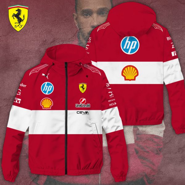 Scuderia Ferrari 3D Windbreaker Jacket - TANTN 11055