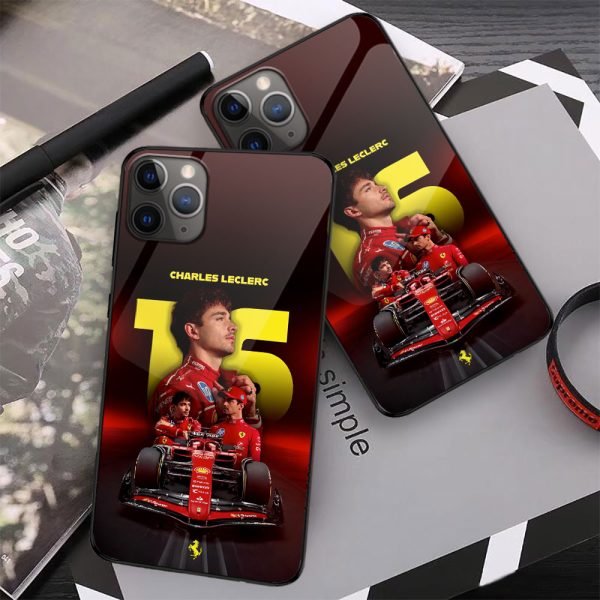 Scuderia Ferrari x Charles Leclerc Phone Case - HOATT 8838