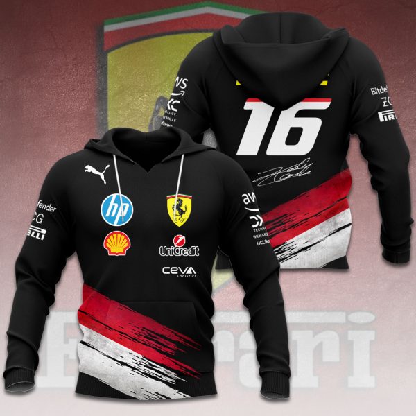 Scuderia Ferrari x Charles Leclerc 3D Apparel – HOATT 8781