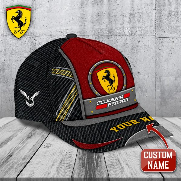 Personalized Scuderia Ferrari x Lewis Hamilton Classic Cap - ANHNV 6138