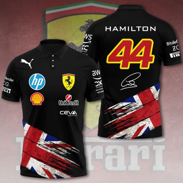Scuderia Ferrari x Lewis Hamilton 3D Apparel - HOATT 8770
