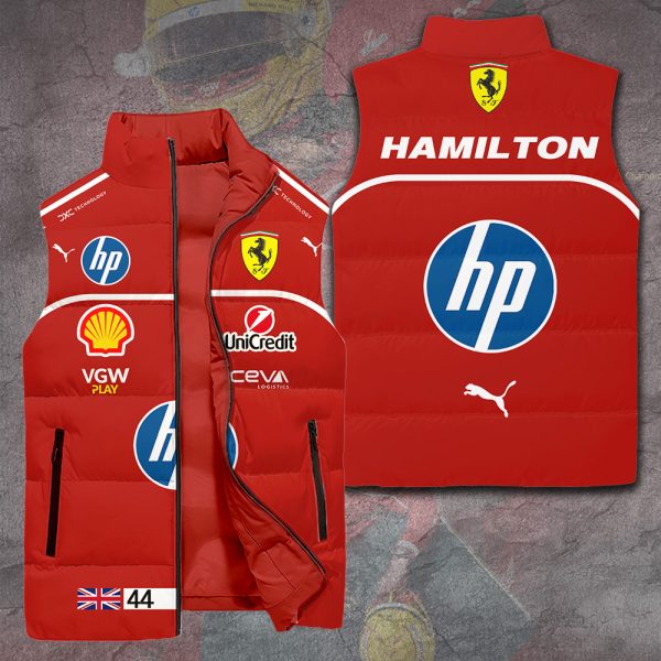 Scuderia Ferrari x Lewis Hamilton 3D Down Vest - TANTN 10933