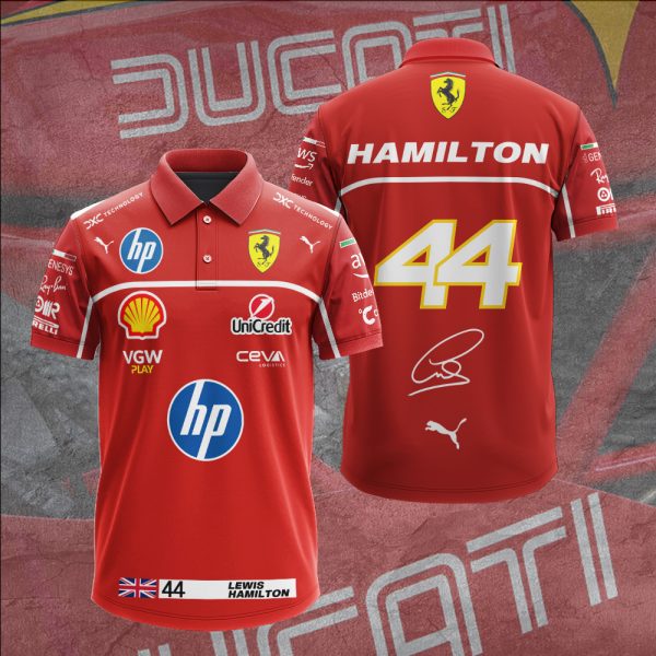 Scuderia Ferrari x Lewis Hamilton 3D Apparel - TANTN 10995