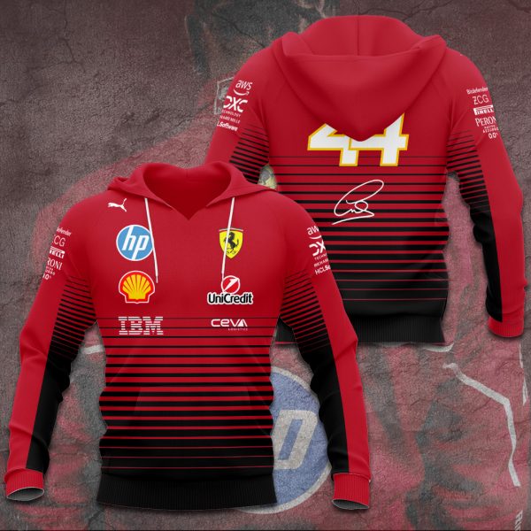 Scuderia Ferrari x Lewis Hamilton 3D Apparel - TANTN 11010