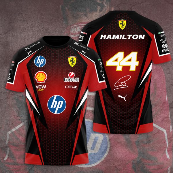 Lewis Hamilton x Scuderia Ferrari 3D Apparel – TANTN 11204