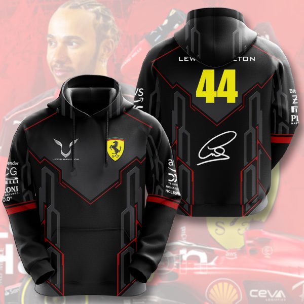 Lewis Hamilton x Scuderia Ferrari 3D Apparel – HOATT 8765