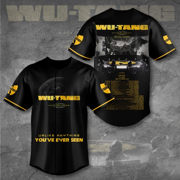 Wu-Tang Clan Baseball Jersey - TANTN 11157