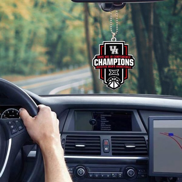 Houston Cougars Men's Basketball Custom Shape 2-sided Acrylic Car Ornament – MAITM 10119
