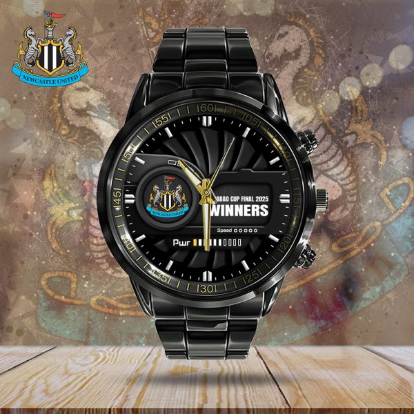 Newcastle United Black Stainless Steel Watch - MAITM 10284
