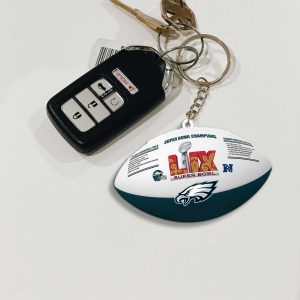 Philadelphia Eagles Custom Shape 2-sided Keychain - MAITM 10134
