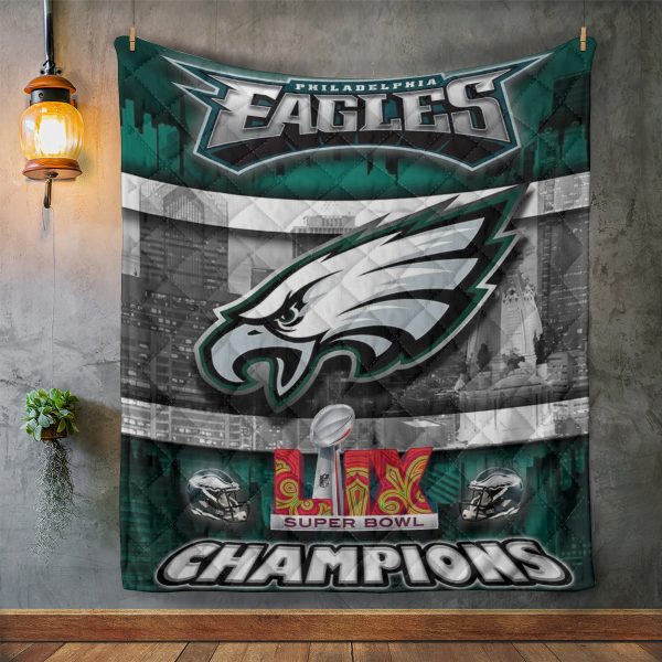 Philadelphia Eagles Quilt Blanket - MAITM 10129