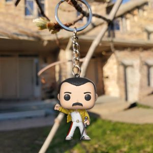 Freddie Mercury Custom Shape 2-sided Keychain - MAITM 10162