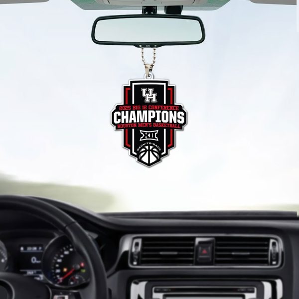 Houston Cougars Men's Basketball Custom Shape 2-sided Acrylic Car Ornament – MAITM 10119