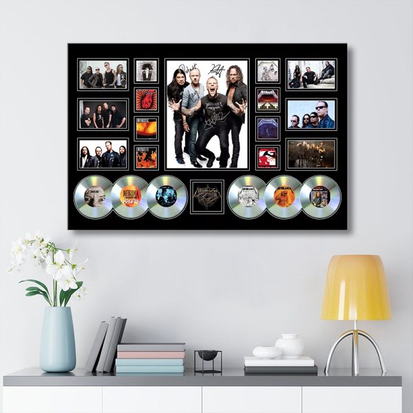 MET Band Rectangle Canvas With Inner Frame - MAITM 10156