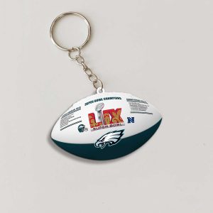 Philadelphia Eagles Custom Shape 2-sided Keychain - MAITM 10134