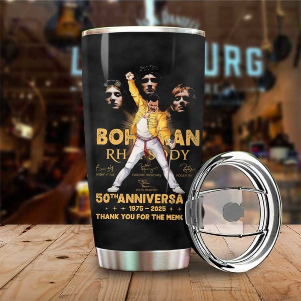 Queen Band x Freddie Mercury Tumbler Cup - MAITM 10124