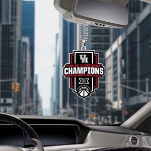 Houston Cougars Men's Basketball Custom Shape 2-sided Acrylic Car Ornament – MAITM 10119
