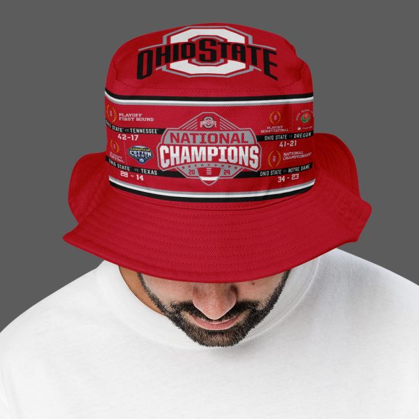 Ohio State Buckeyes Football Bucket Hat - MAITM 10200