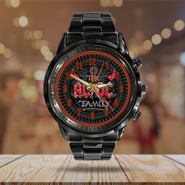 Rock Music Black Stainless Steel Watch - GNE NEW102