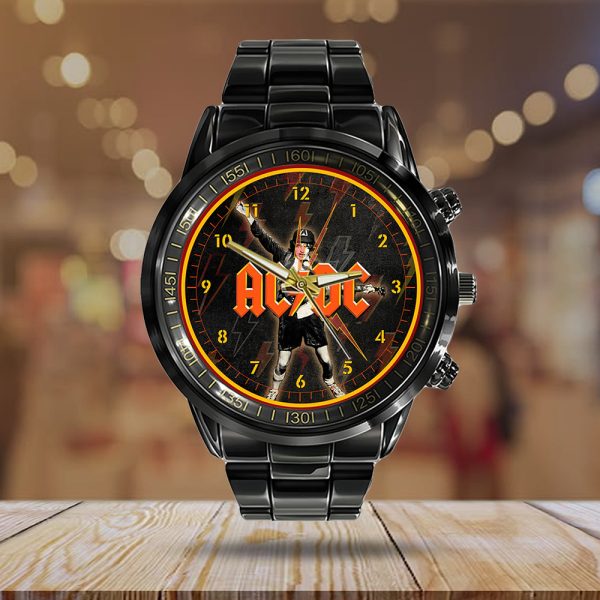 Rock Music Black Stainless Steel Watch - GNE NEW104