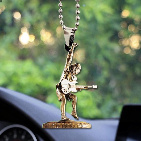 Rock Music Custom Shape 2-sided Acrylic Car Ornament – GNE 2940