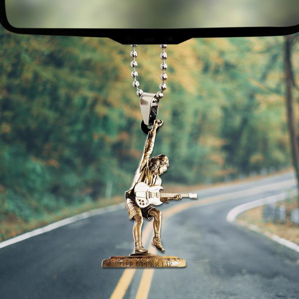 Rock Music Custom Shape 2-sided Acrylic Car Ornament – GNE 2940