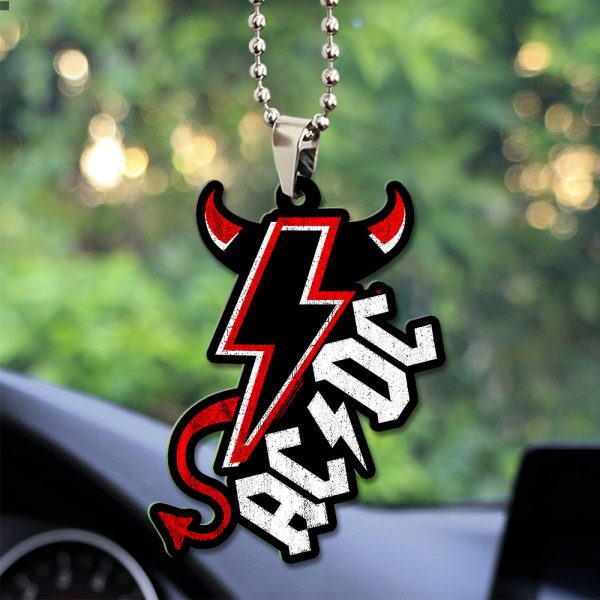 Rock Music Custom Shape 2-sided Acrylic Car Ornament – GNE 2953