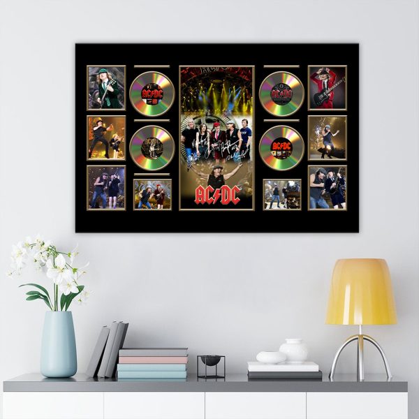 Rock Music Rectangle Canvas With Inner Frame - TANTN 11336