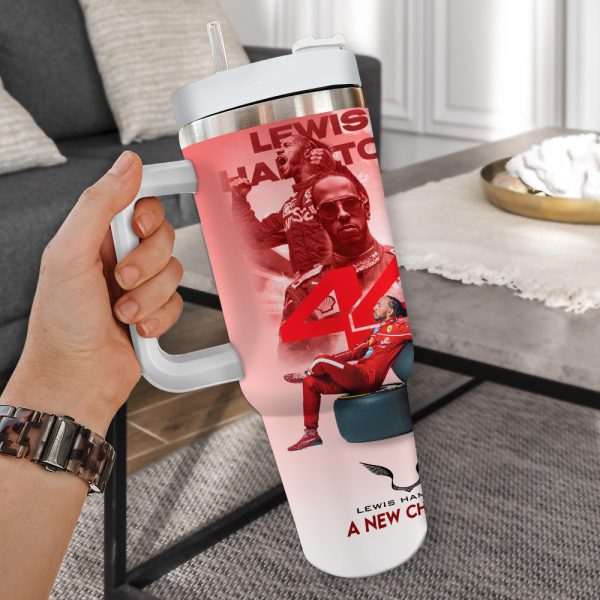Personalized Scuderia Ferrari x Lewis Hamilton 40oz Stanley Tumbler - ANHNV 6223