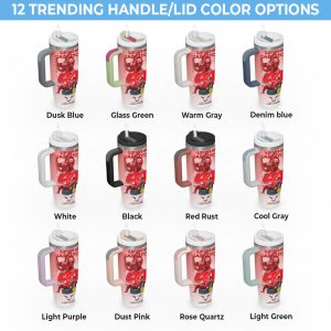 Personalized Scuderia Ferrari x Lewis Hamilton 40oz Stanley Tumbler - ANHNV 6223