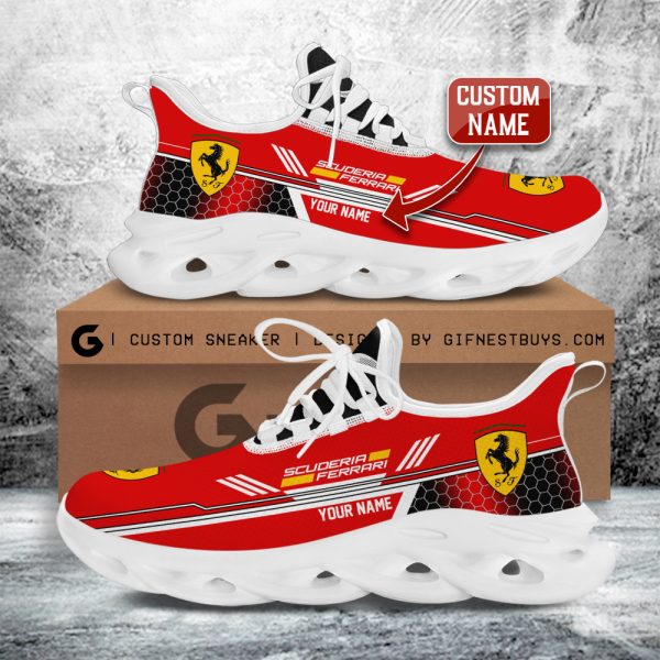 Personalized Scuderia Ferrari x Lewis Hamilton Clunky Sneaker - ANHNV 6262