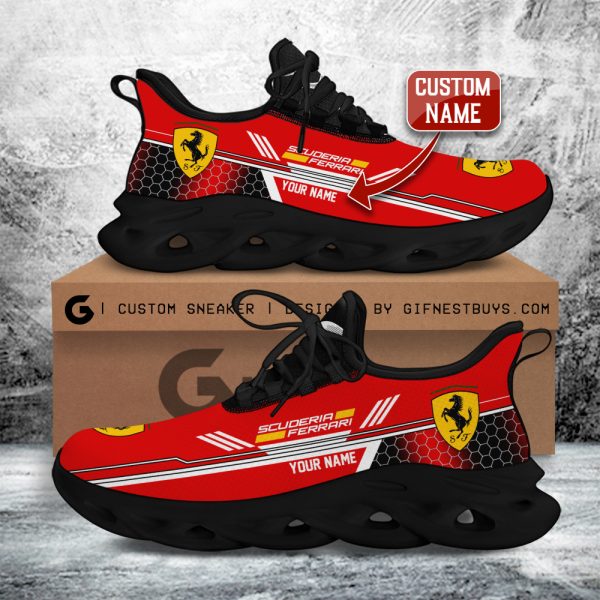 Personalized Scuderia Ferrari x Lewis Hamilton Clunky Sneaker - ANHNV 6262