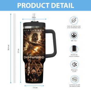 Disturbed 40oz Stanley Tumbler - ANHNV 9309