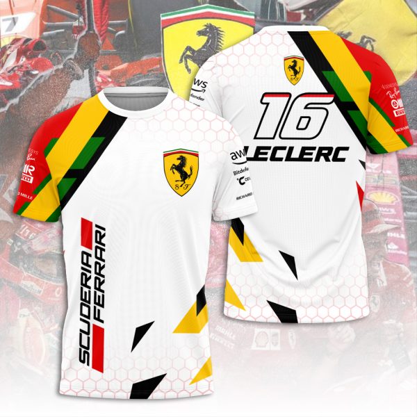 Scuderia Ferrari x Charles Leclerc 3D Apparel – ANHNV 9322