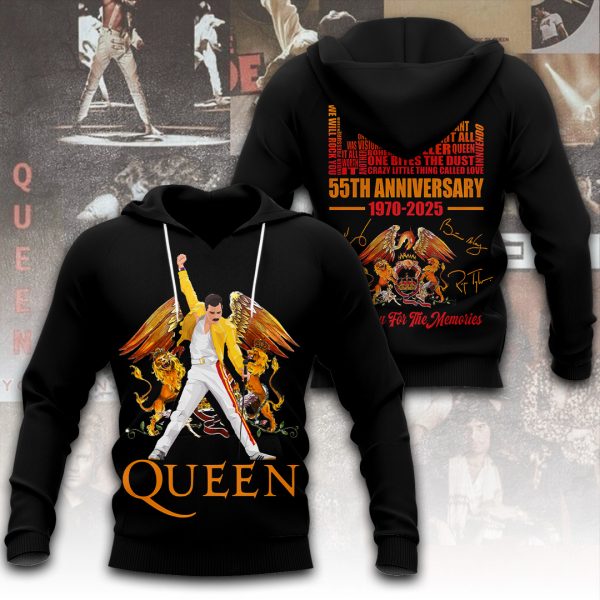 Queen Band x Freddie Mercury 3D Apparel - ANHNV 9357